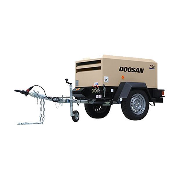 Alquiler compresor neumático Doosan