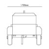 Diagrama 1 compresor neumatico Doosan modelo 9/11