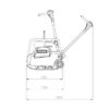 Diagrama 2 Bandeja Vibradora – 40 cm x 70 cm Wacker Neuson