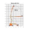 Alquiler Brazo Articulado Diésel JLG 510AJ Diagrama