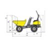 Dumper Wacker Neuson 1501 Alquiler Online Diagrama 2