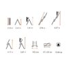 Diagrama Escalera – 7 m Layher 74-125