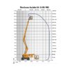 Alquiler Brazo Articulado Diésel Haulotte HA16 RTJ Pro Diagrama 1