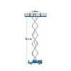 Alquiler Tijera Diésel Genie GS4390 RT Diagrama