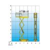 Alquiler Tijera Eléctrica Haulotte Optimum 8 Diagrama