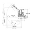 Diagrama 1 Mini excavadora 2800 kg Wacker Neuson EZ28