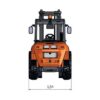 Diagrama 1 Alquiler Carretilla elevadora 4×4 2500 kg Ausa C251H