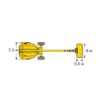 Diagrama 2 Brazo telescópico – 16 m Haulotte H16 TPX
