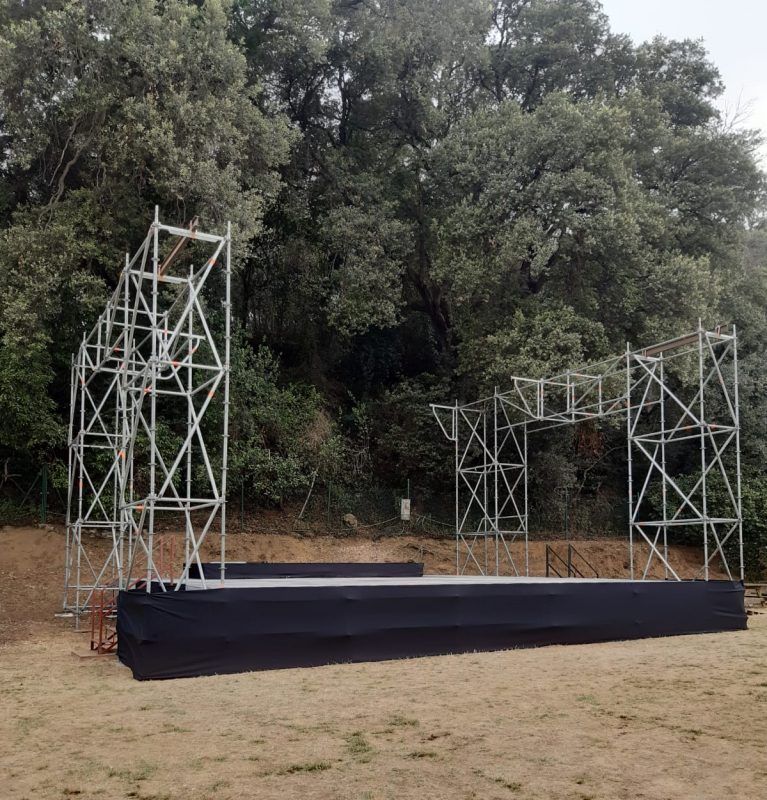Alquiler estructuras para eventos