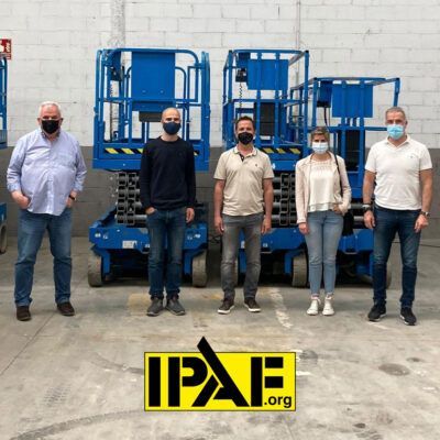 Certificado IPAF formador de operarios de plataformas elevadoras
