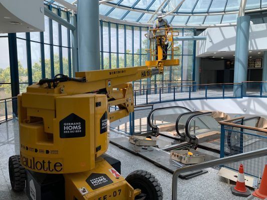 Alquiler plataformas elevadoras para rehabilitación edificios