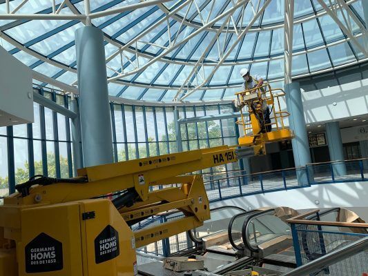 Alquiler plataformas elevadoras para rehabilitación edificios