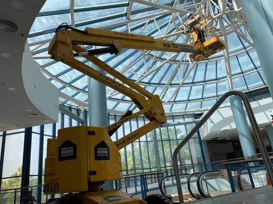 Alquiler plataformas elevadoras para rehabilitación edificios