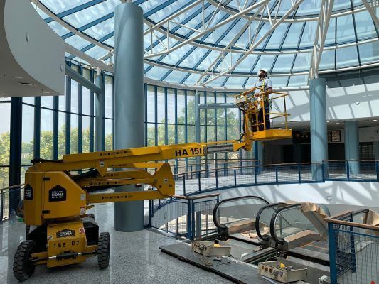 Alquiler plataformas elevadoras para rehabilitación edificios