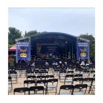 Alquiler Escenario remolque con cubierta Stagemobil XLR