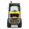 Máquina de movimiento de tierras compacta para construcción urbana.