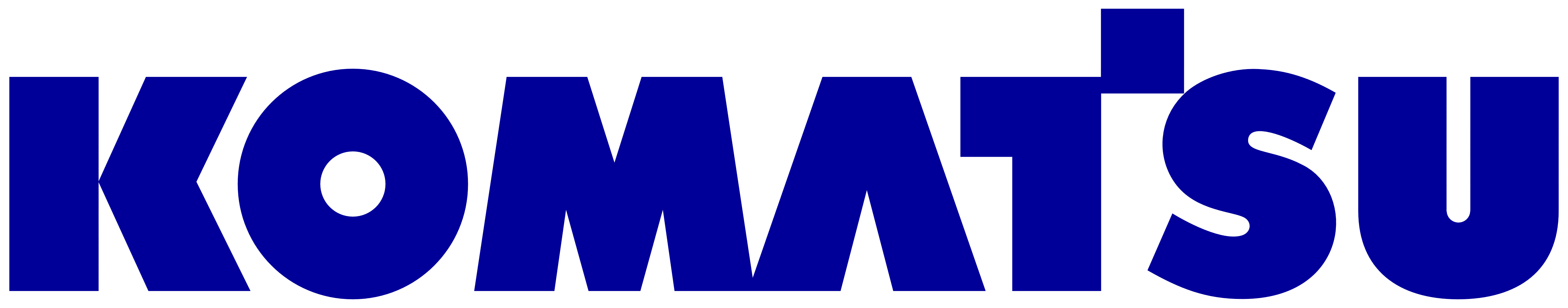 Logo marca Komatsu