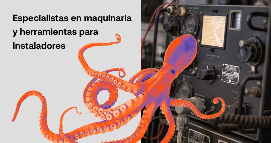 maquinaria y herramientas instaladores