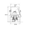 Diagrama Dumper 1500 kgs con tolva elevable eléctrico