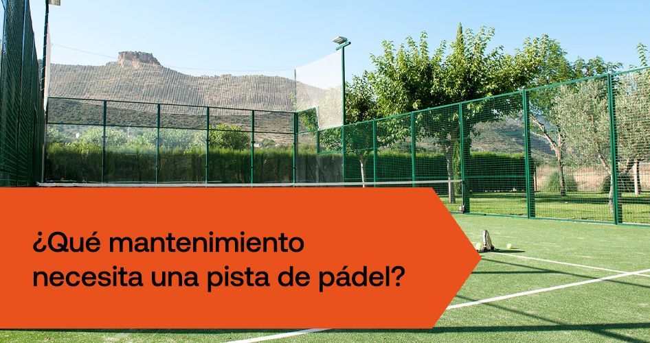 limpieza barredora padel