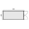 Contenedor blindado – 2,50 m x 6,00 m Diagrama