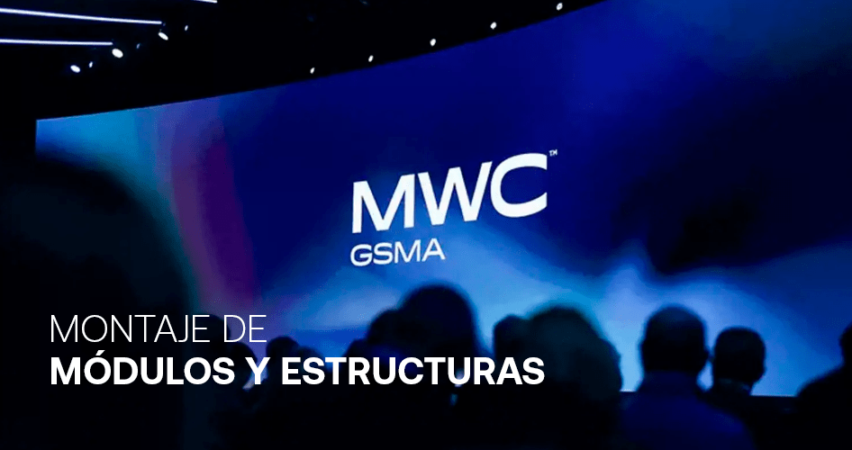 alquiler de módulos y estructuras mwc 2024