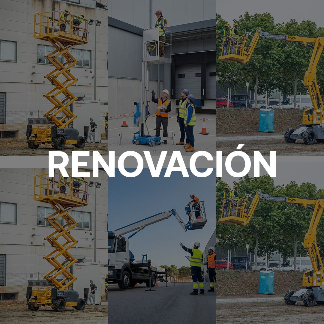 Curso de renovación presencial Tijera + Brazo + Camión o Tijera + Brazo + elevador