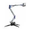 Plataforma elevadora sobre orugas Socage Raptor 15S disponible para alquiler, ideal para trabajos en altura con acceso difícil.