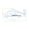 Plataforma elevadora Socage 14m alquiler urbano