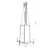 Medidas de torre de vigilancia, 2 cámaras - BauWatch - Green Light