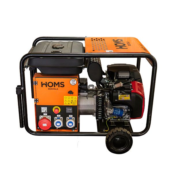 Alquiler de grupo electrógeno 15 kVA Stage V, modelo Dagartech DGH 15 TF BC, apto para construcciones y eventos sin conexión eléctrica.