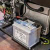 Alquiler de grupo electrógeno profesional de 15 kVA, modelo Dagartech DGH 15 TF BC, con motor Honda y chasis móvil.