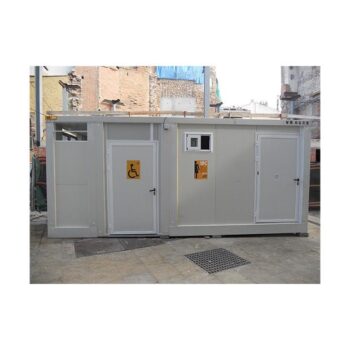 Sanitario prefabricado, 4 wc y 3 urinarios para eventos