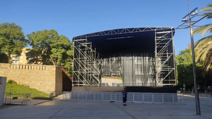 alquiler escenario eventos