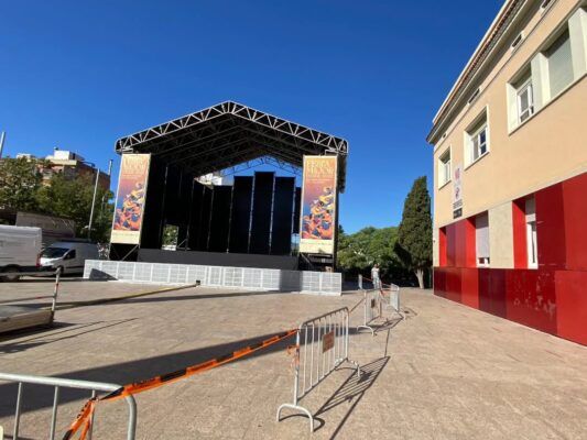 alquiler escenario eventos