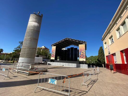 alquiler escenario eventos