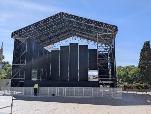 alquiler escenario eventos