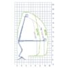 Diagrama de la plataforma elevadora Socage Raptor 21S de Homs Rentals.