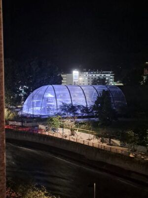 escenario cubierta iglu 